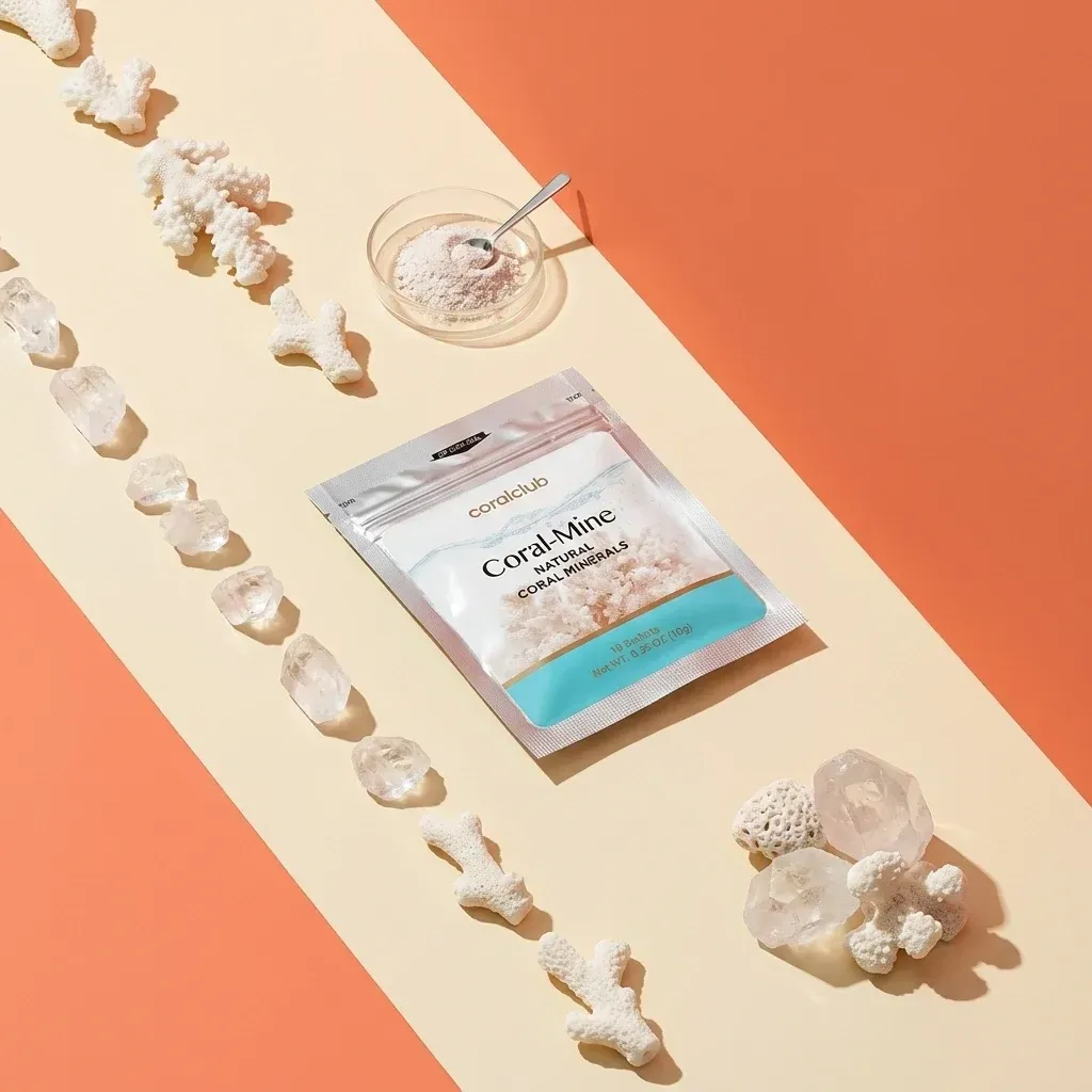 Coral-Mine de la Coral Club, alături de ingredientele sale