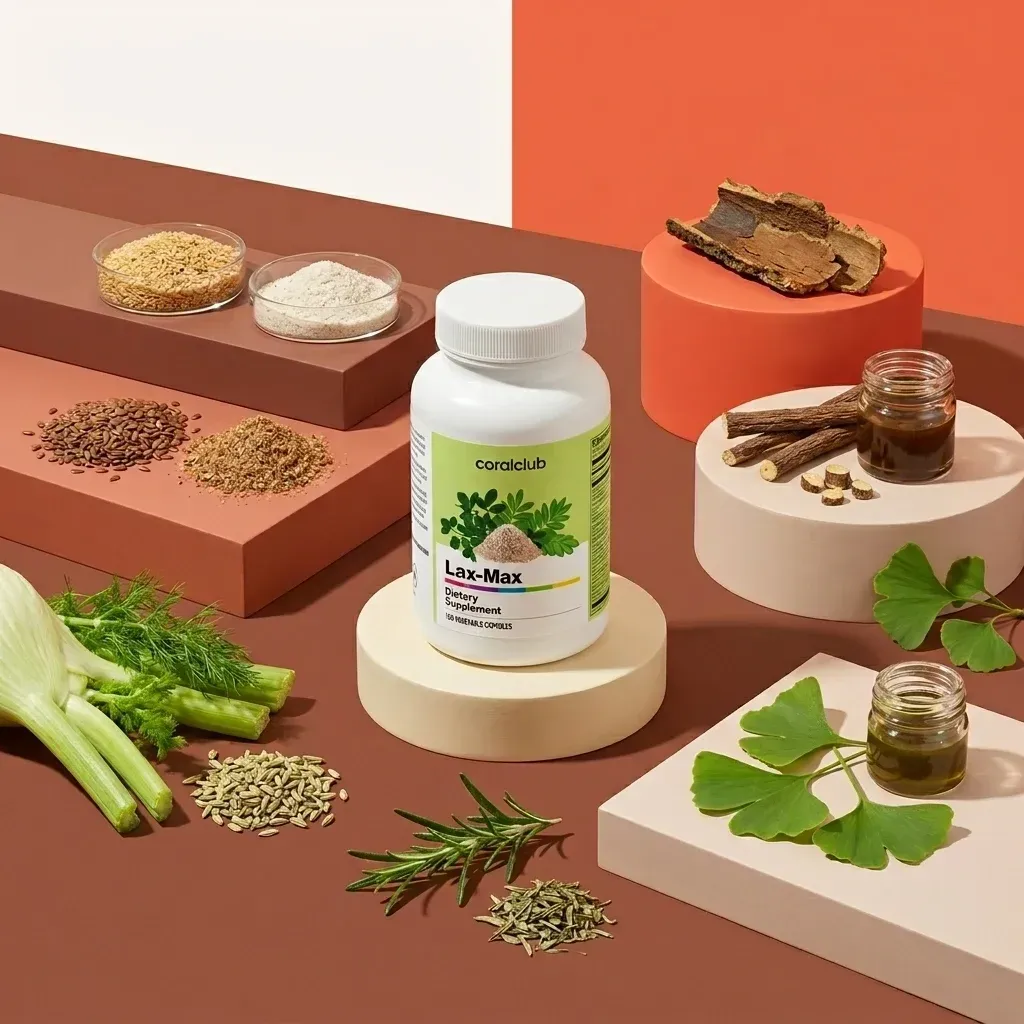 Lax-Max de la Coral Club, alături de ingredientele sale