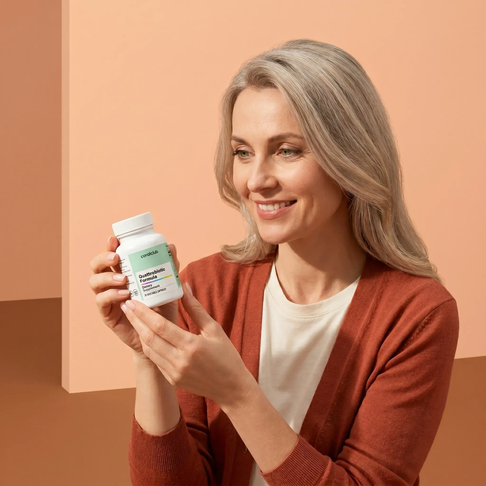 Quattrobiotic Formula de la Coral Club, imagine de prezentare