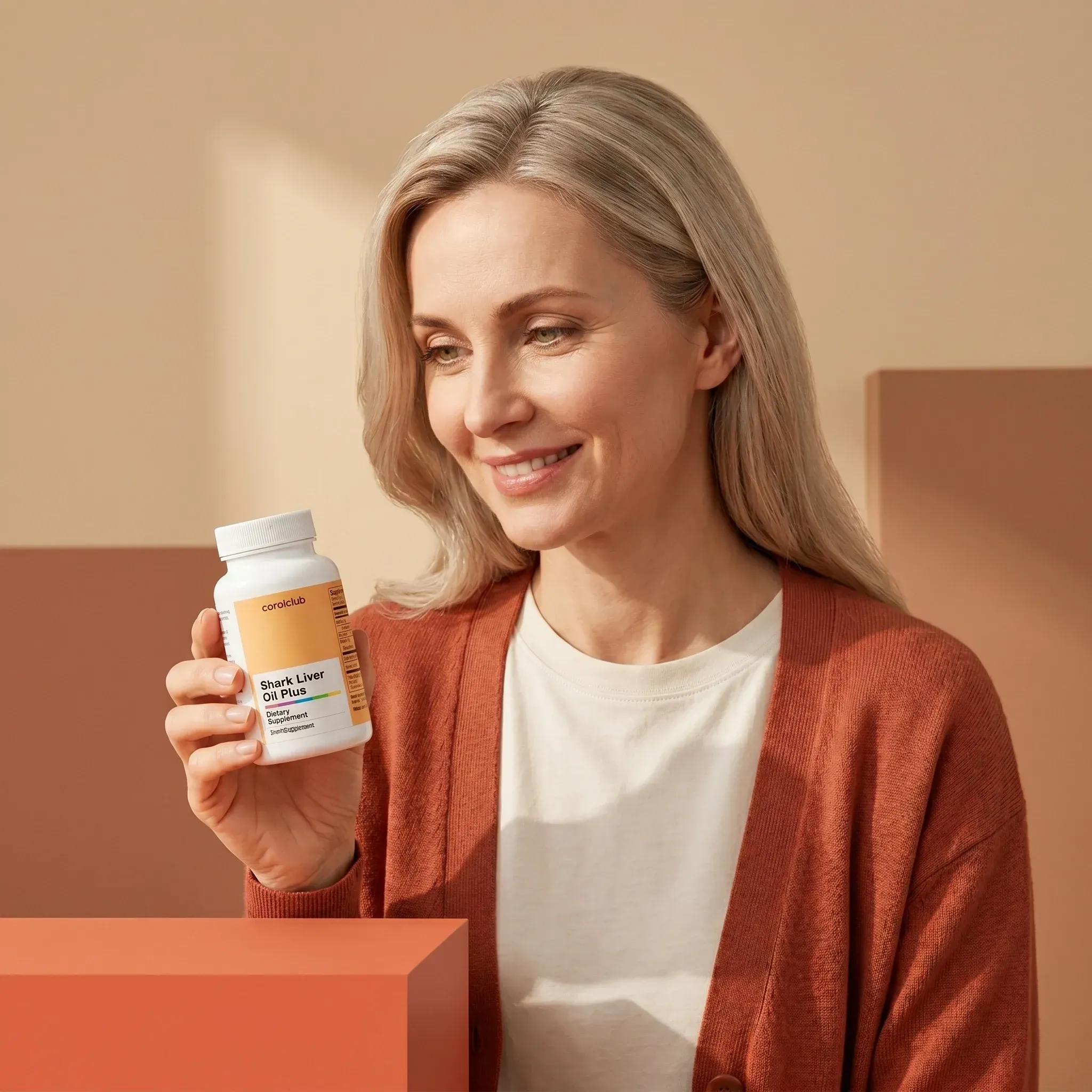 Shark Liver Oil Plus de la Coral Club, imagine de prezentare