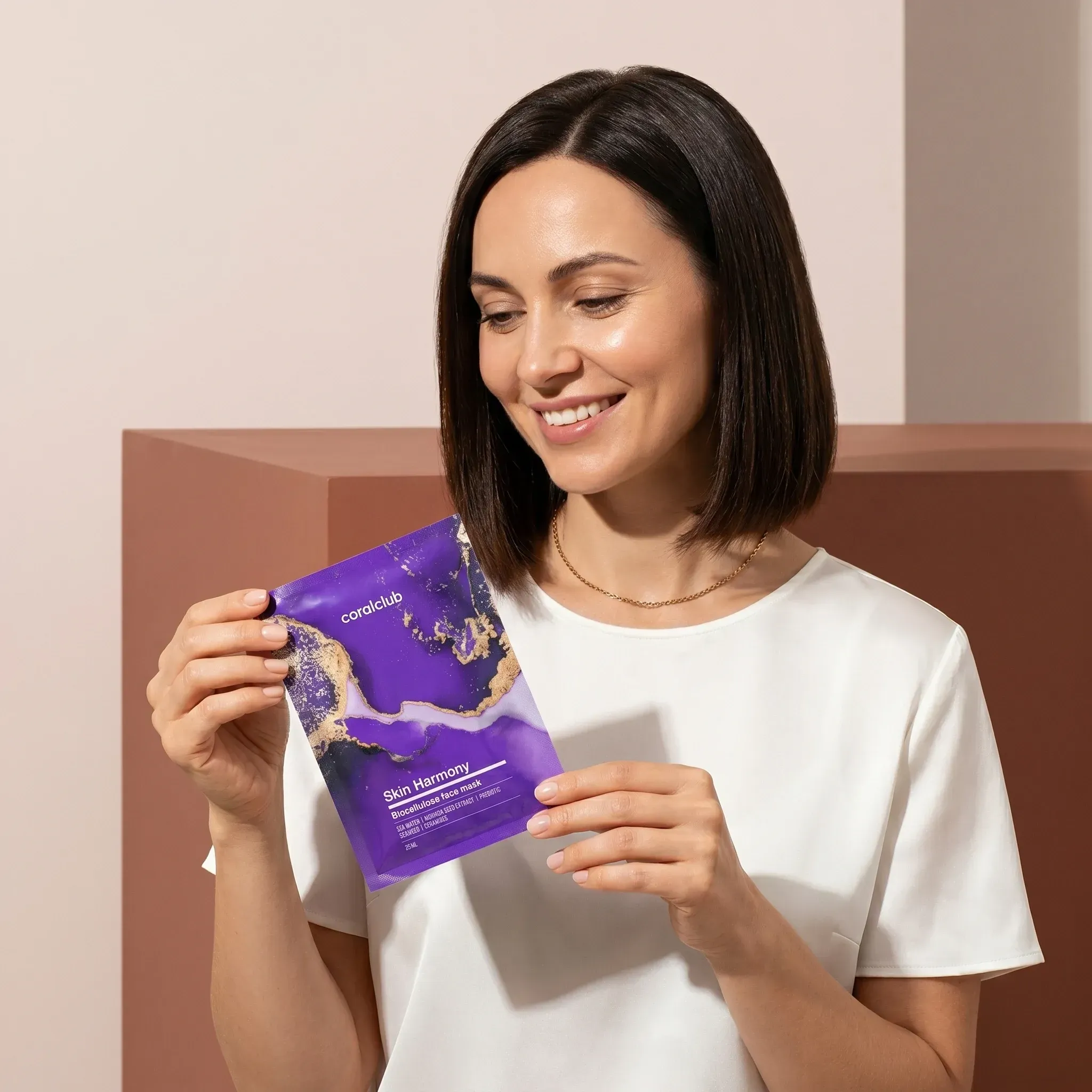 Skin Harmony Biocellulose Facial Mask de la Coral Club, imagine de prezentare