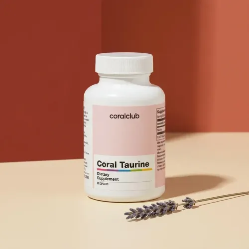 Ambalajul Coral Taurine de la Coral Club