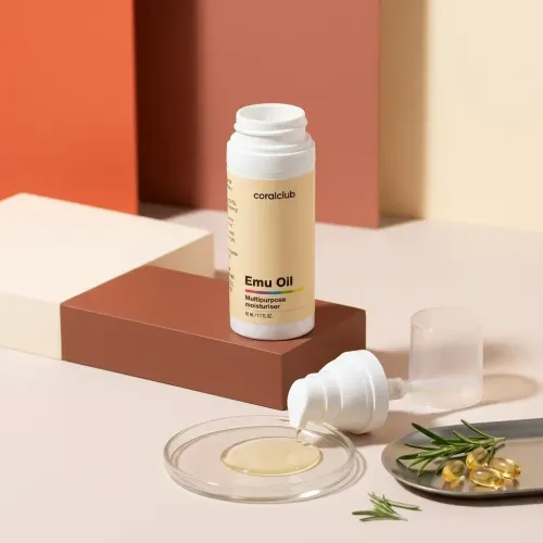 Emu oil de la Coral Club, imagine de detaliu