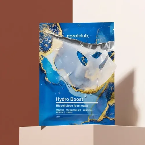 Hydro Boost Biocellulose Facial Mask de la Coral Club, imagine de detaliu