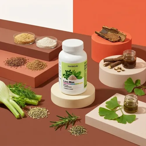 Lax-Max de la Coral Club, alături de ingredientele sale