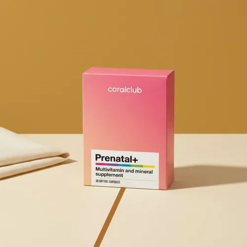 Ambalajul Prenatal+ de la Coral Club