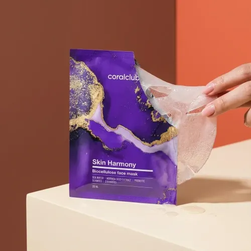 Skin Harmony Biocellulose Facial Mask de la Coral Club, imagine de detaliu